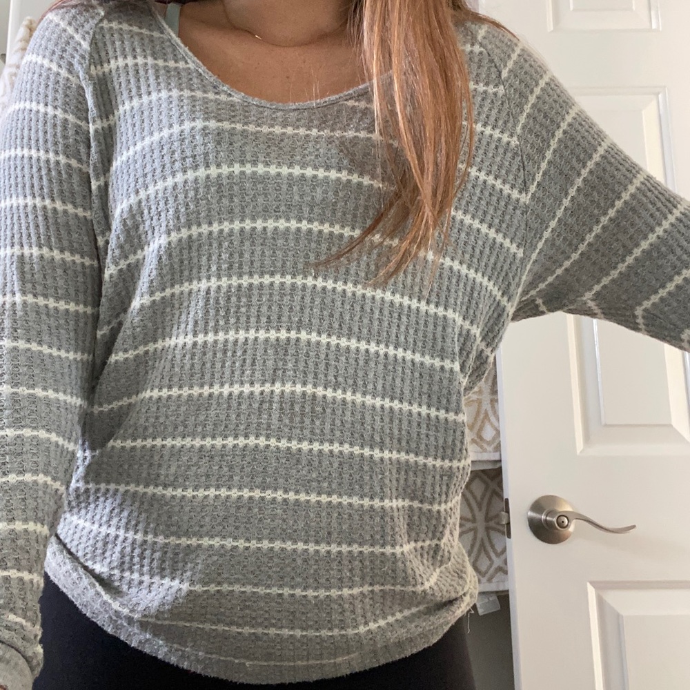Velvet Grey Pullover